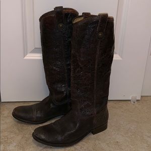 Women’s Frye Riding Boot Brown Size 10 B